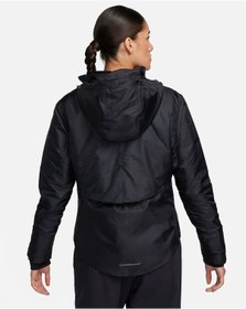 Resim Therma-fit Adv Aeroloft Running Full-zip Hoodie Kadın Ceket Siyah 