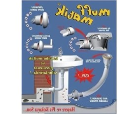 Resim Erdo Ticaret Koku Önleyici Lavabo Sifonu, 3 Adet Çekvalf ile 