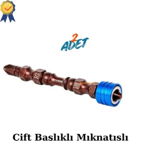Resim HerbiCesit TYSON Mıknatıslı Bits Uç Ph2*65mm 2 Adet 