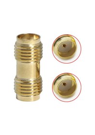 Resim Sma Dişi To Sma Dişi Adaptör Soket Altın Kaplama Soket 0-6ghz Rf Wi-fi Anten Fpv Lorarouter Modem 