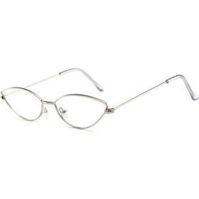 Resim Oec Cposevimli Kedi Göz Güneş Gözlüğü Kadınlar İçin Retro Cateye Vintage Parti Aksesuarımavi51gri Gri 