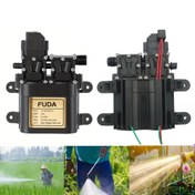 Resim 1 adet Yüksek Basınçlı 6A 8.0LPM Kendinden Emişli Elektrikli Su Pompası Spreyi, Çift Motorlu, 3.0L/Min Akış ve 80m²/H Basınç, Dayanıklı Plastik Bahçe Tarım Spreyi, Çimler, Bahçeler ve Peyzajlar için, Çim Spreyi, Akıllı Kontrol Paneli, Sağlam Yapı 