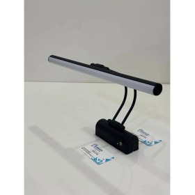 Resim DNC Lighting Ledli Pilli Siyah Kasa Sarı Işık Banyo Duvar Ayna Tablo Aydınlatması Flüt Kuğu Ledli Aplik GU10 Met 