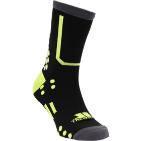 Resim Trespass Dash- Unisex Cycling Sock Unisex Siyah Çorap 