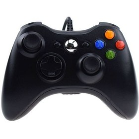 Resim Usb Titreşimli Siyah Oyun Kolu - Xbox360 Ve Pc Uyumlu, Çift Oyun Platformunda Kullanım İçin Tasarlanmıştır 