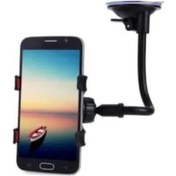 Resim Vantuzlu Araç Içi Telefon Tutucu Esnek Kullanım 