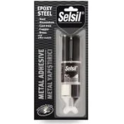 Resim Selsil Epoksi Metal Yapıştırıcı Enjektör 5 Dakika 28 gr 