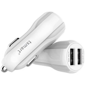 Resim Tsmart Micro Usb Şarj Kablolu Araç Şarj Cihazı Tsa36 