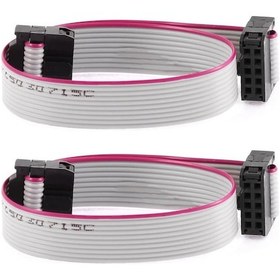 Resim Idc Kablo - 10 Pin - Dişi - Dişi - 50 Cm 