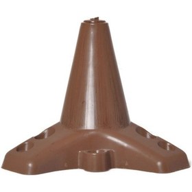 Resim Zeygen Zirve Plastik Mobilya Baza Koltuk Kanepe Ayak 4 Adet 12 Cm Ceviz 