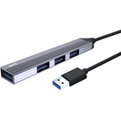 Resim CHB056 USB 3.0 To 4 Portlu 3xUSB 2.0 1xUSB 3.0 15 CM Hub Çoklayıcı DM