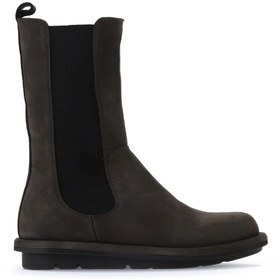 Resim Bueno Shoes Gri Koyu Nubuk Kadın Düz Bot 01wv7506 