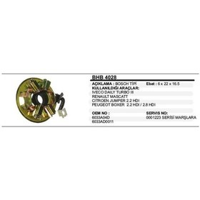 Resim Dodo Kömür Yuvası Iveco Daıly 25-35-50-60 Turbo 02- 