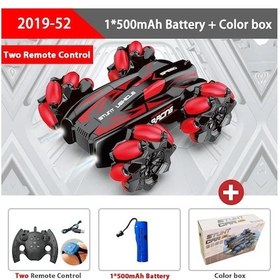 Resim Wltoys F1 Drift Rc Araba Led Işıkları Ile Müzik 2.4g Eldiven Hareket Radyo 201952-two Remote-2r 201952-two Remote-2r 