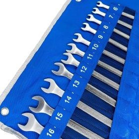 Resim Prohummer PH313 Kombine Anahtar Takımı 6-32 mm 22 Parça (Bez Çantalı) 