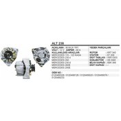 Resim Alternator 12V 80A Mercedes 115 200 230 250 260 504634310 