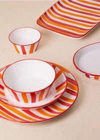 Resim The Mia Joy Çorba Kasesi 6lı Set Kırmızı 14 Cm Kırmızı 