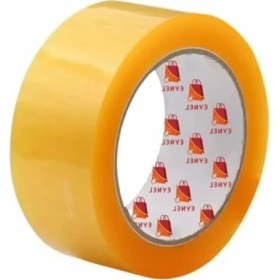 Resim markentegra 45 mm x 100 metre hotmelt koli bandı () şeffaf renkli, güçlü yapışkan, kağıda kartona yapışır (1) 