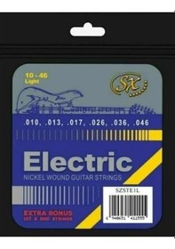 Resim Sx Szste1l Light Elektro Gitar Teli 10-46 