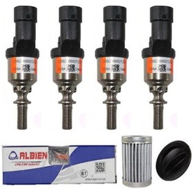 Resim Brc Uyumlu Turuncu Somunlu Enjektör Seti 