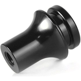 Resim Sones Araba Dişli Kafası Adaptörü Vites Kolu Tabanı Konnektör Stoper M12x1.25 3 Bakır Adaptör İle Siyah 