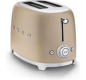 Resim smeg Su Isıtıcılar 50's Style ve 2x1 Ekmek Kızartma Makinesi Mat Gold KLF03-TSF01CHMEU 