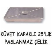 Resim Metal Küvet Kapaklı 25 Lik Çok Renkli 
