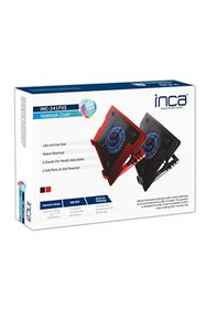 Resim Inca Marka: Inc-341fxs Ergonomik Usb Sessiz Notebook Standsoğutucu, Siyah Kategori: Usb 