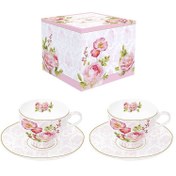 Resim Mondecor EASY-0328FLDA 2'li Kahve Takımı 75ml 