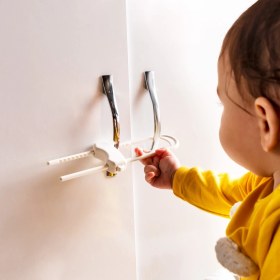 Resim Piev Raylı Dolap Kilidi 