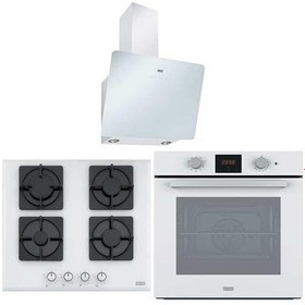 Resim Franke FSL 86 H WH - FHNS 604 4G WH C - FPJ 615 V WH A/600 Beyaz Ankastre Set 