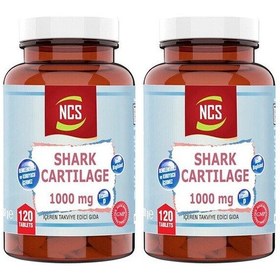 Resim Ncs Shark Cartilage 1000 MG 120 Tablet 2 Kutu 