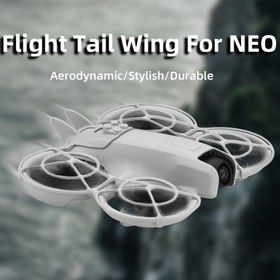 Resim DJI NEO Drone Pil Anti-Düşme Koruma Braketi - Güvenli Pil Sökme & Şık Estetik Tasarım için Dayanıklı Plastik Uçuş Kuyruk Kanadı Koruyucu 