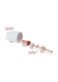 Resim Tongxida Jms 40 Adet Hava Plazma Kesici Sarf Lg-40 Uzatma Parçaları, Pt-31 Lg-40 Torch Cut-40 50 İçin Fit 