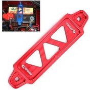 Resim Novahub Universal Araç Kısa Paslanmaz Çelik Akü Kelepçe, 17,2 X 4,4 X 1 Cm, Kırmızı Kırmızı 