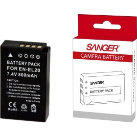 Resim Sanger EN-EL20 Nikon Fotoğraf Makinesi Batarya 