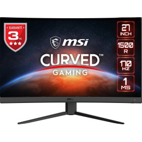 Resim MSI 27" G27CQ4 E2 2560x1440 (WQHD) CURVE 1500R VA 170HZ 1MS ADAPTIVE-SYNC GAMING MONITOR 