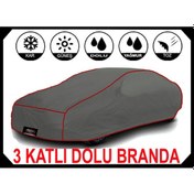 Resim 3 Katlı Dolu Darbe Koruyucu Renault Latitude Araba Brandası Oto Branda Araba Çadırı 