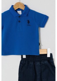 Resim U.s. Polo Assn Erkek Bebek Mavi Takım Usb2624-c-v3 Mavi 