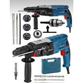 Resim Japan 4500W Çelik Şanzuman Bakir Sargılı 2-28 Kırıcı Hilti Matkap 5 Adet Uç 