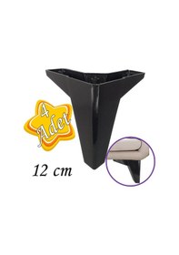 Resim 4 Adet Serdivan 12 Cm Siyah Lüx Mobilya Kanepe Sehpa Ünite Koltuk Ayağı Baza Ayak 