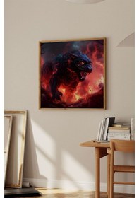 Resim Ahşap Çerçeveli Mdf Kare Tek Tablo Kendi Tablo Setinizi Oluşturacağınız Liste Doğa 32 X 32 Çerçeveli Tx1127 