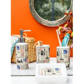 Resim Arma House 4'lü La Vie Est Belle Seramik Banyo Seti (1) 