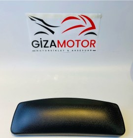 Resim Motosiklet Çanta Sırt Dayama Yastığı Unıversal + Vidalı Siyah 