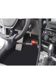 Resim carlone Baston Kilit Direksiyon Pedal Kilidi Anahtarlı A Ürün Debriyaj Hırsız Kilidi 