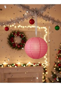 Resim 35 Cm Fuşya Büyük Japon Feneri Çin Feneri Parti Dekorasyonu Diğer 