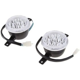 Resim Suntek Jinling 110cc 150cc 200cc Atv Jla-13t-2 Jla-13-10 İçin Led Ön Işık 2 Adet 