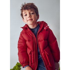 Resim Mayoral Kışlık Erkek Basic Anorak Mont Kırmızı - Kırmızı / 2 Yaş 