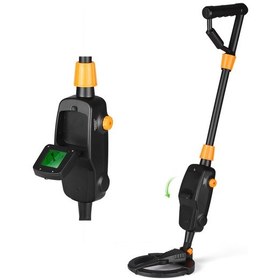 Resim Profesyonel Yeraltı Su Geçirmez Plaj Metal Altın Dedektörü 