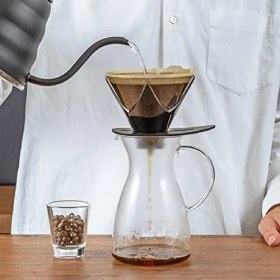 Resim Esmo Home Hario V60 Dripper Mugen, Kahve Damlatıcı, Plastik 